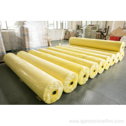Warp film for cotton wrap Yellow